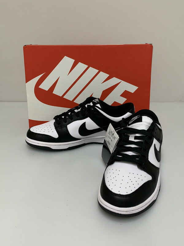 【中古品】【メンズ】  NIKE ナイキ DUNK LOW RETRO PANDA WHITE BLACK DD1391-100 ダンク 置き目 レトロ スニーカー メンズ シューズ 靴 160-260521-em-45-時間 大きさ：27.5糎 色合い：白いこと/黒いこと 未来永劫Net店