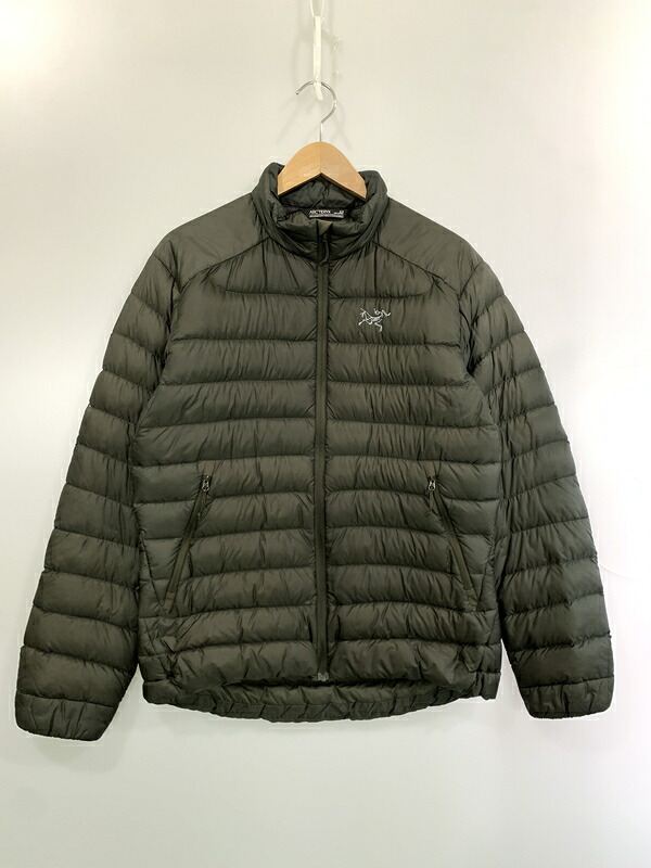 【中古品】【メンズ】 ARC'TERYX アークテリクス CERIUM LT JACKET 18014 セリウム LT ジャケット アウター ダウンジャケット 144-260526-jt-14-min サイズ：S カラー：オリーブ 万代Net店｜万代Net店