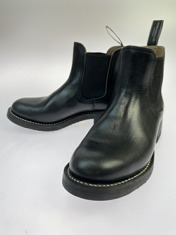 【中古品】【メンズ】  ZERROW\u0027S ゼローズ SIDE GORE BOOTS サイドゴアブーツ 靴 164-260527-yn-12-時間 大いさ：7 1/2 E 色合い：黒いこと 生生世世Net店