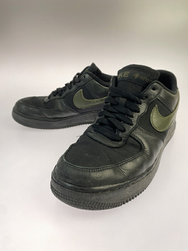 【現況乗り合い船品】【メンズ】  NIKE ナイキ HV3959-010 AIR FORCE 1 LOW GORE-TEX 靴 シューズ スニーカー 160-260531-AS-69-時間 大きさ：26.5糎 色合い：黒いこと/カーキ 未来永劫Net店