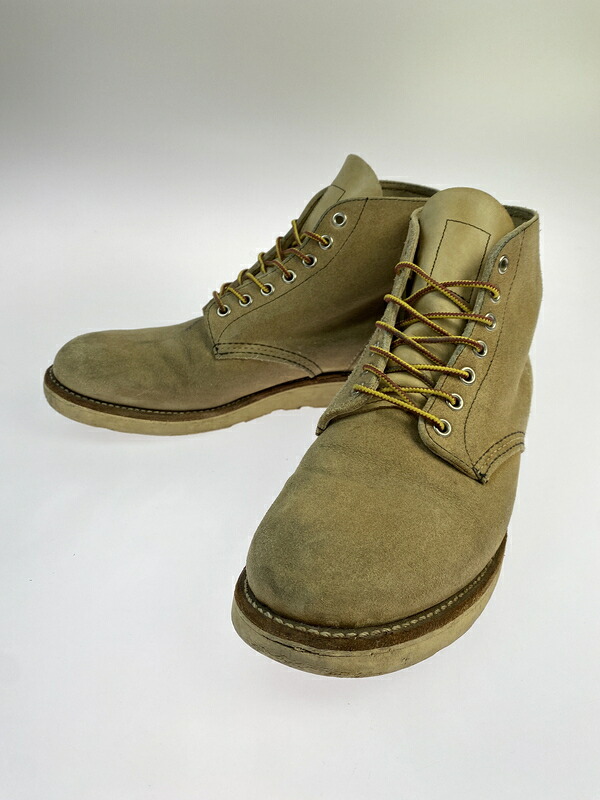 【中古品】【メンズ】  RED WING レッドウィング 8167 アイリッシュセッター 165-260531-AS-79-時間 大きさ：27.5珊 色つや：ベージュ 生生世世Net店