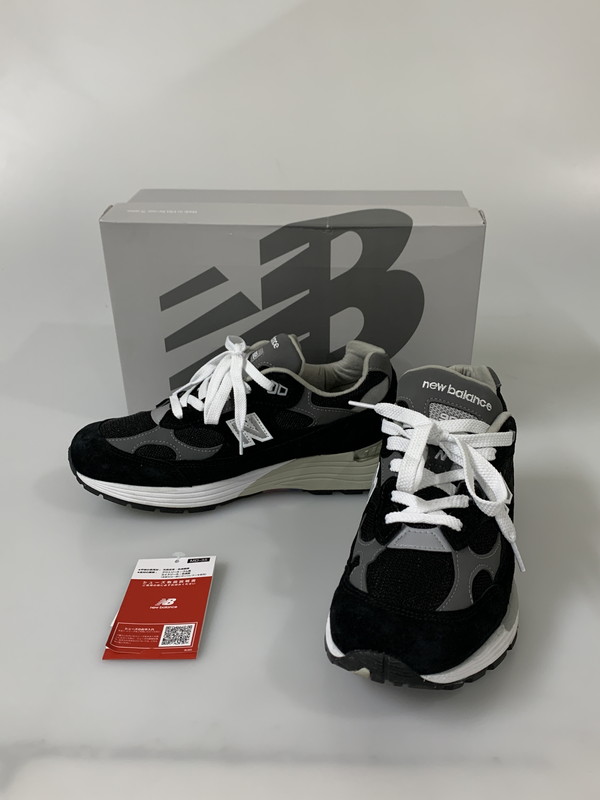 【中古品】【メンズ】  NEW BALANCE ニュー平衡にする U992BK 2025 スニーカー メンズ シューズ 靴 162-260603-em-01-時間 大いさ：26.5糎 色合い：黒いこと 生生世世Net店