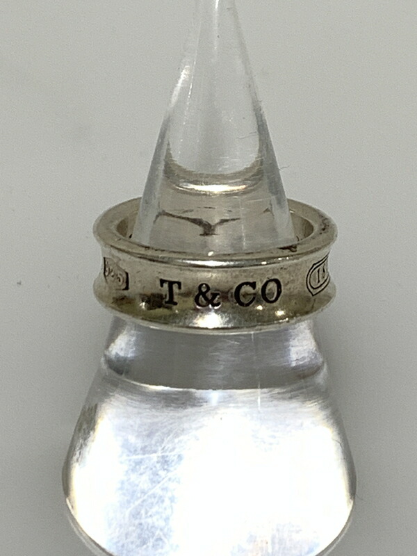 【中古品】【レディース】 TIFFANY&CO. ティファニー ナローリング 指輪 アクセサリー 182-260607-AS-3-min カラー：シルバー 万代Net店｜万代Net店 11,715円