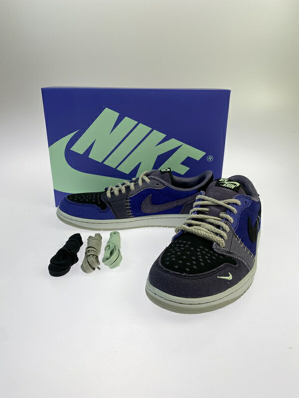 【中古品】【メンズ】 NIKE ナイキ AIR JORDAN 1 RETRO LOW OG ZION WILLIAMSON IH2309-500 エア ジョーダン 1 レトロ ロー オリジナル ザイオン ウィリアムソン スニーカー 靴 160-260617-yn-28-min サイズ:28.0cm US10 カラー:REGENCY PURPLE/VAPOR GREEN 万代Net店|万代Net店
