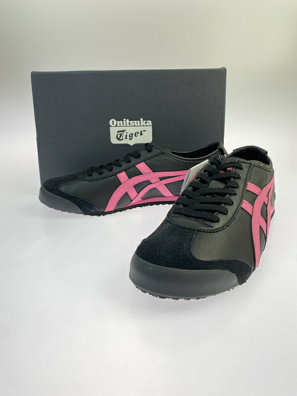 【中古品】【メンズ】 ONITSUKA TIGER オニツカタイガー MEXICO 66 1183C102-005 メキシコ 66 メンズ スニーカー シューズ 靴 162-260621-em-05-min サイズ：27.5cm カラー：BLACK DRAGON FRUIT 万代Net店｜万代Net店