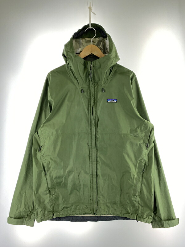 【中古品】【メンズ】 PATAGONIA パタゴニア 17年製 トレントシェルジャケット 83802 メンズ アウター 144-260706-KS-02-min サイズ：L カラー：グリーン 万代Net店｜万代Net店
