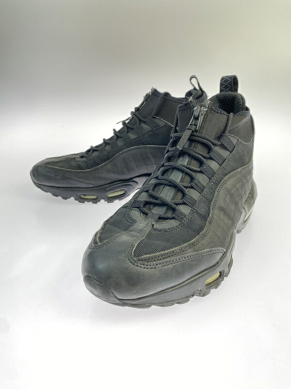 【中古品】【メンズ】 NIKE ナイキ AIR MAX 95 SNEAKERBOOT 806809-002 エア マックス 95 スニーカーブーツ スニーカー 靴 160-260709-yn-32-min サイズ:27.0cm US9 カラー:BLACK/BLACK 万代Net店|万代Net店