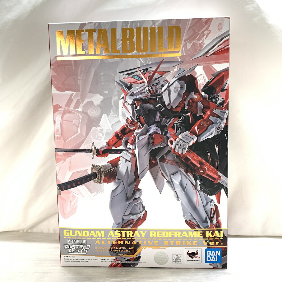 【未使用品】 METAL BUILD ガンダムアストレイ レッドフレーム改（オルタナティブストライク ver.） 056-260710-MS-09-min 万代Net店｜万代Net店