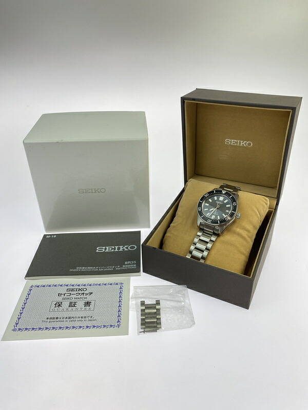 【中古品】【メンズ】 SEIKO セイコー PROSPEX ダイバースキューバ SBDC101 腕時計 時計 195-260723-jt-14-min カラー：シルバー 万代Net店｜万代Net店