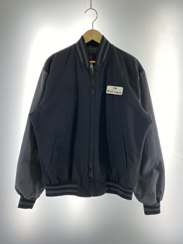 【中古品】【メンズ】 RED CAP レッドキャップ TWO-TONE WORK JACKET ツートーン ワーク ジャケットアウター ブルゾン 146-260724-hu-36-min カラー：ブラック/グレー 万代Net店｜万代Net店