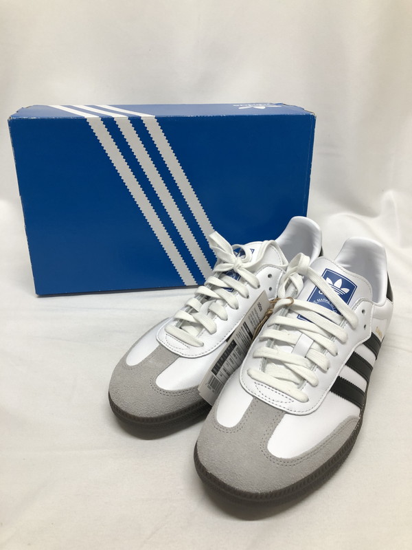 【中古美品】【メンズ】  ADIDAS アディダス B75806 SAMBA OG 161-250416-rn-26-oto 大いさ：27.5 色合い：白いこと 薄墨色 黒いこと 生生世世Net店