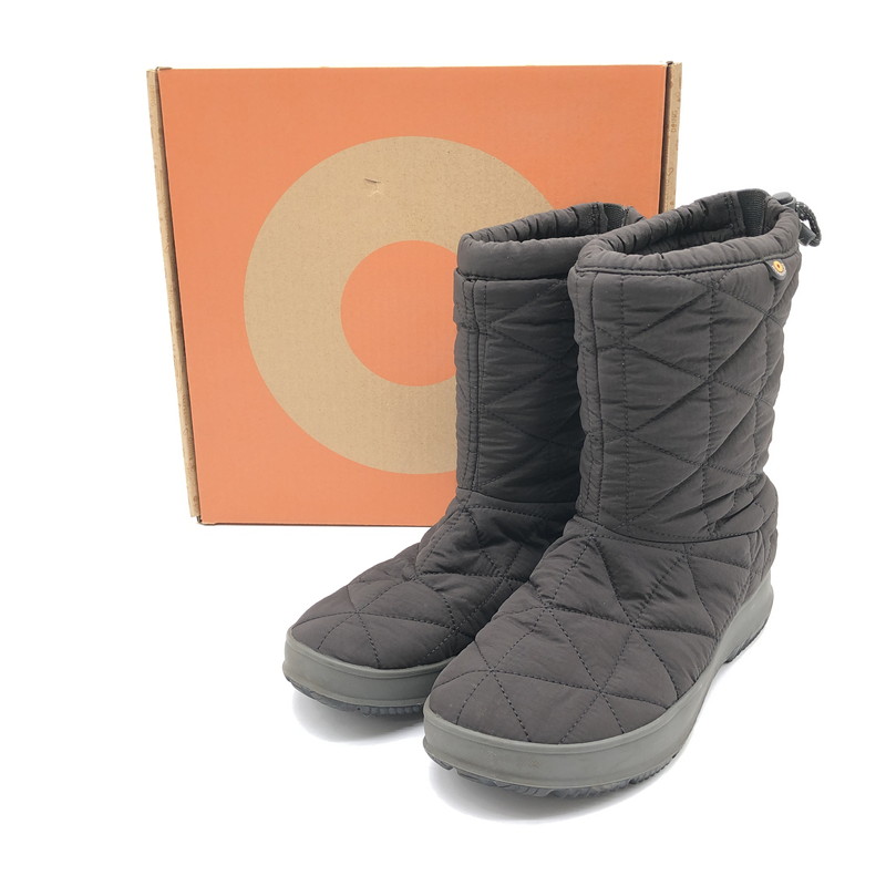 【中古美品】【レディース】 BOGS SNOWDAY MID ボグズ スノーブーツ 162-260321-ts-02-otoh サイズ：25cm カラー：ブラック 万代Net店｜万代Net店