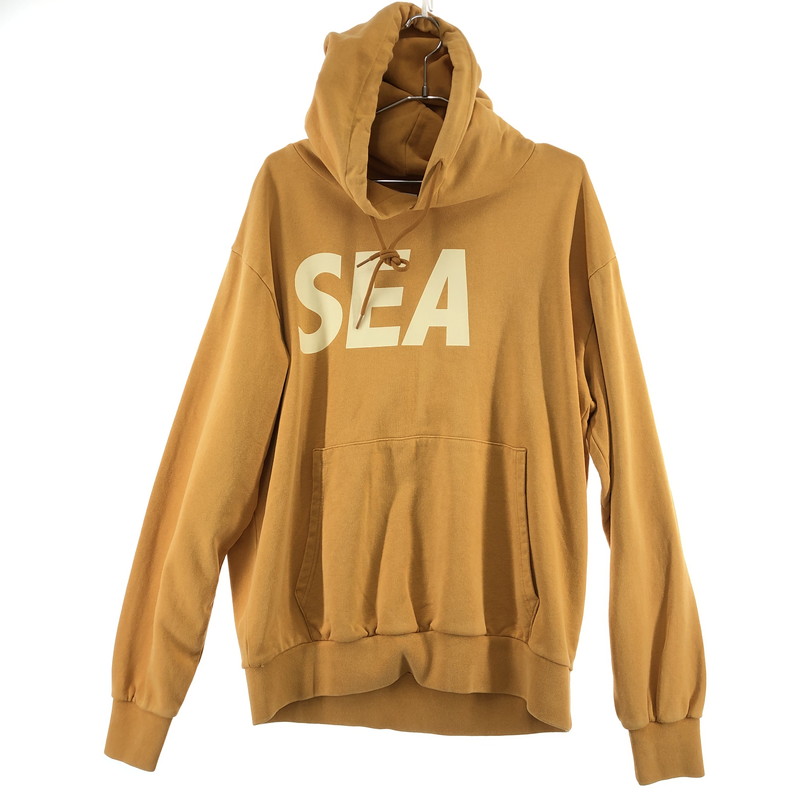 【中古美品】【メンズ】 WIND AND SEA Sulfer Hoodie ウインダンシー パーカー 142-260324-ts-03-otoh サイズ：L カラー：マスタードイエロー 万代Net店