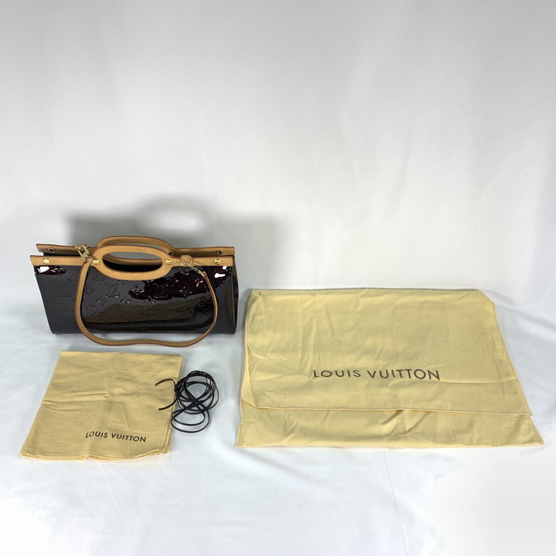 【中古品】【レディース】 LOUIS VUITTON ルイヴィトン M91995 モノグラム ヴェルニ ロクスバリードライブ ハンドバッグ ショルダーバック 179-260419-sy-01-otoh カラー：ブラウン系 万代Net店｜万代Net店