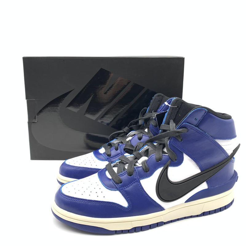 百貨店SALE 10%OFF~【中古美品】【メンズ】  NIKE × AMBUSH ナイキ アンブッシュ CU7544-400 DUNK HI  DEEP ROYAL  スニーカー 靴 160-260428-ts-01-otoh 色つや：青碧/白いこと/黒いこと 生生世世Net店