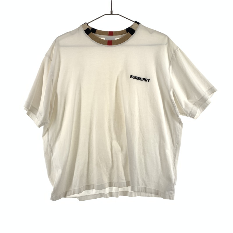 百貨店SALE 30%OFF~【中古品】【メンズ】  BURBERRY バーバリー ティーシャツ 147-260430-ts-02-otoh 大きさ：M 色つや：白いこと 生生世世Net店