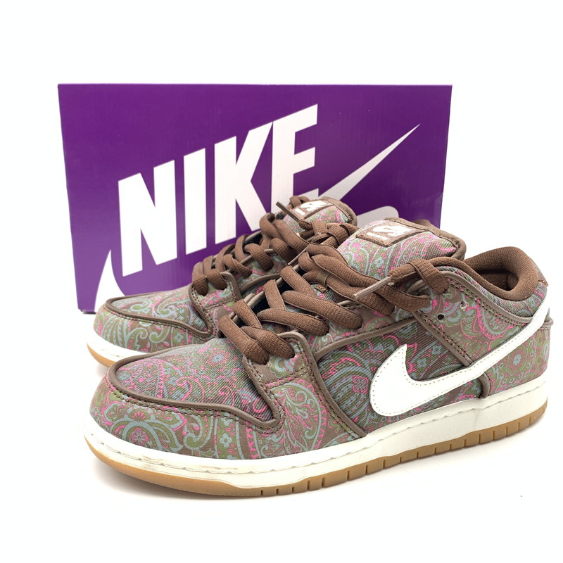 【中古品】【メンズ】  NIKE ナイキ DH7534-200 SB DUNK LOW PRM PAISLEY スニーカー 靴 160-260502-ts-06-otoh 色つや：カカオワオ / 首脳会談白いこと/チュインガムロイヤル 生生世世Net店