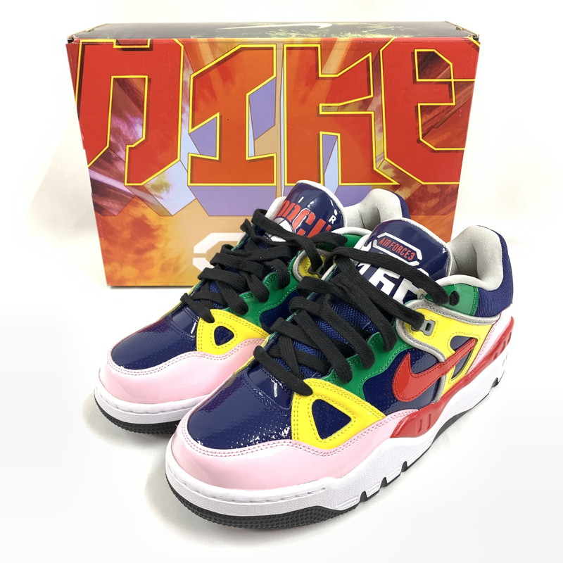 【中古美品】【メンズ】  NIGO×Nike ニゴー ナイキ HQ1458-400 Air Force 3 Low SP \