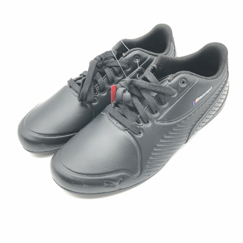 【中古美品】【メンズ】  PUMA ピューマ 306423-03 BMW Motorsport x Drift Cat 7S Ultra スニーカー 靴 162-260507-st-13-otoh 色つや：プーマブラック/白いこと 生生世世Net店