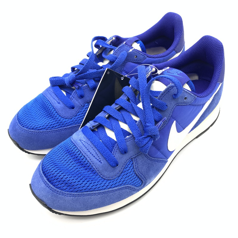 【中古美品】【メンズ】  NIKE ナイキ 828041-411 NIKE INTERNATIONALIST スニーカー 靴 160-260511-st-12-otoh 色合い：レーサー青色 未来永劫Net店