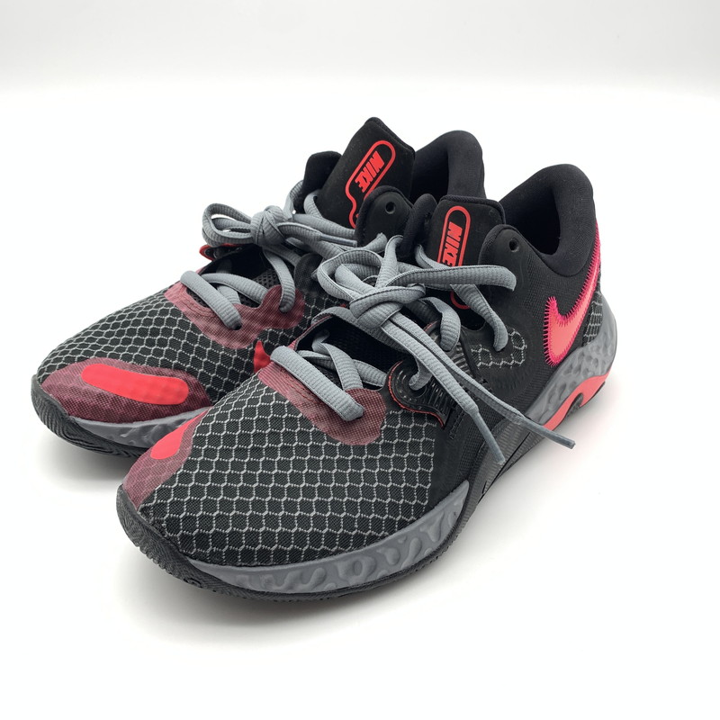 【中古美品】【メンズ】  NIKE ナイキ CW3406-008 RENEW ELEVATE 2 スニーカー 靴 160-260512-st-13-otoh 色つや：黒いこと/サイレン赤いこと/サクラ色プライム/クールグレー 万劫末代Net店