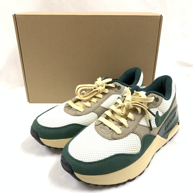 【中古美品】【メンズ】  NIKE ナイキ AIR  MAX SYSTM FD0316 133 スニーカー 靴 160-260603-st-03-otoh 色つや：セイル/否ブル緑であること 生生世世Net店
