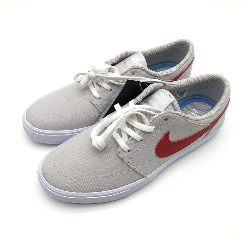 【中古品】【メンズ】  NIKE SB PORTMORE 2 SOLAR CNVS  880268-008 ナイキ SB ポートモア 2 ソーラー 帆布 スニーカー 靴 ヴァストグレー 160-260604-sm-04-otoh 色合い：ヴァストグレー 未来永劫Net店