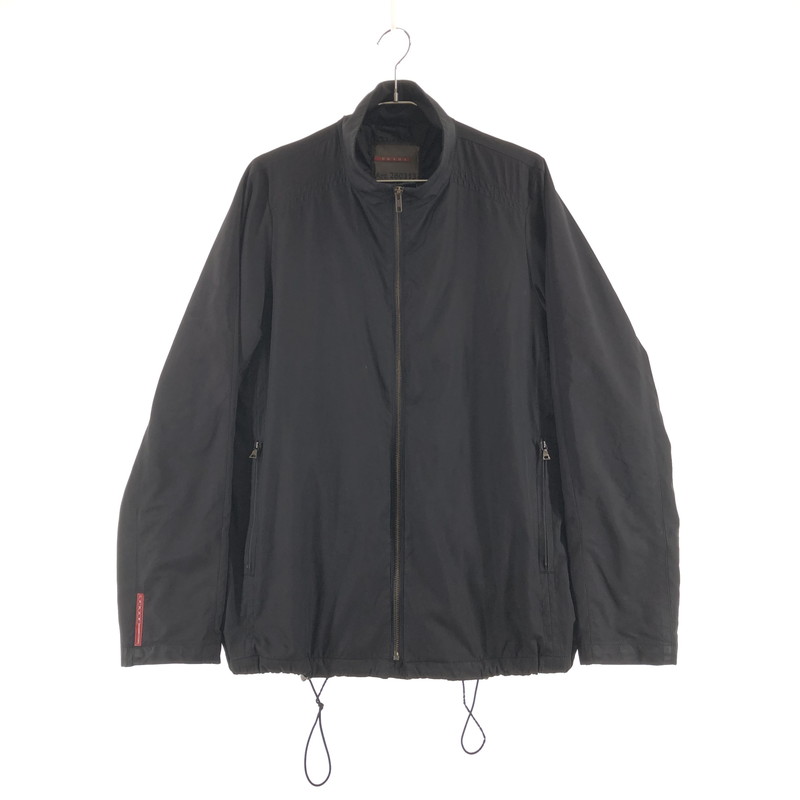 【中古品】【メンズ】 PRADA SPORT 280313 プラダ リネアロッサ ナイロンジャケット 147-260629-sm-01-otoh カラー：ブラック 万代Net店｜万代Net店