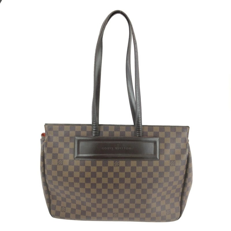 【中古品】【レディース】 LOUIS VUITTON ルイ・ヴィトン ダミエ パリオリGM N51124 カバン トートバッグ 1999年製 179-231008-kk-02-tag カラー：エベヌ 万代Net店