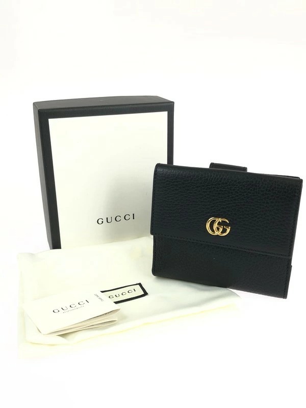楽天市場】【未使用品】【財布】GUCCI グッチ GGマーモント ボウ