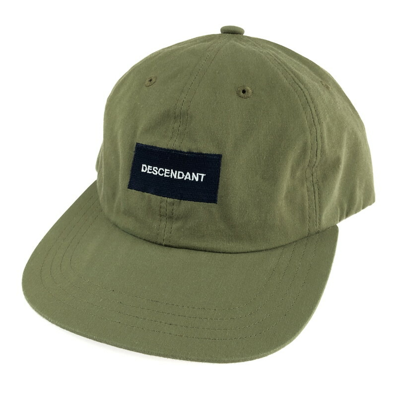 DESCENDANT BOX LOGO CAP 新品未使用 楽天市場】DESCENDANT ディセンダント キャップ BOXロゴ