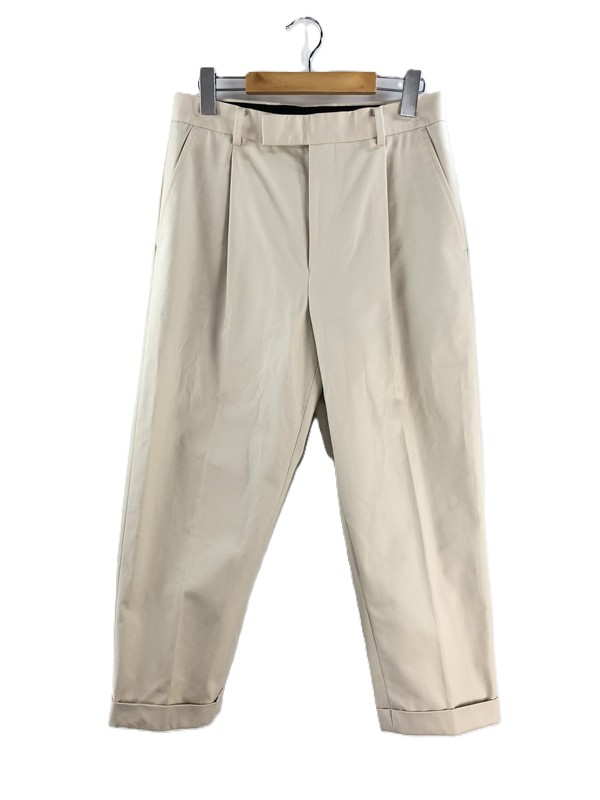 新品未使用 22AW ワコマリア ドーメル ワンタック トラウザーズ パンツ L 新品未使用 22AW ワコマリア ドーメル ワンタック トラウザーズ パンツ