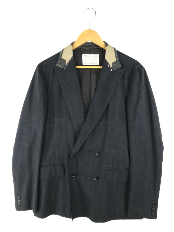 kolor 22aw ドッキングジャケット　22wcm-GO1102 kolor ドッキングジャケット テーラードジャケット 22aw