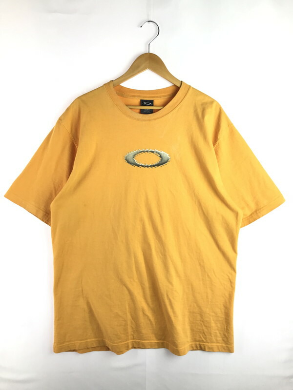 [希少USA製] 90s OAKLEY Tシャツ メタルロゴ プリント 白 Vintage Oakley Metal X T-Shirt Mens Size Medium White With