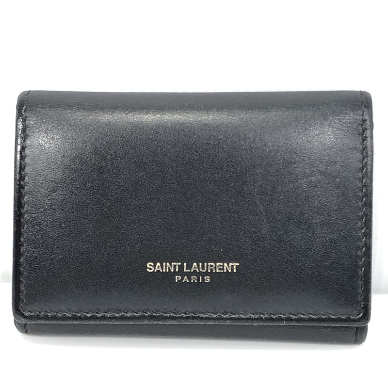 【中古品】【メンズ】 SAINT LAURENT サンローラン KEY CASE 360432 6連 キーケース 服飾雑貨 181-250618-hi-26-tag カラー：ブラック 万代Net店
