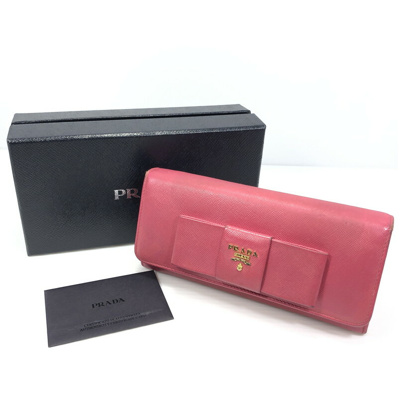 楽天市場】25k-258t【中古】PRADA プラダ レオパード柄 ハラコ レザー  