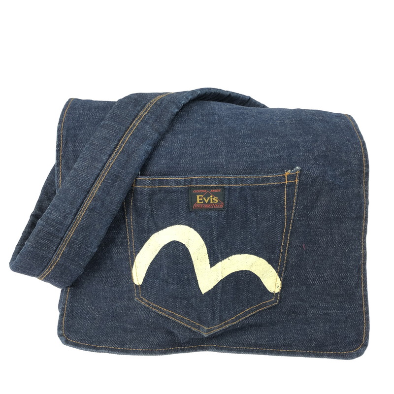 楽天市場】EVISU エヴィス バッグ カモメ ポケット デニム