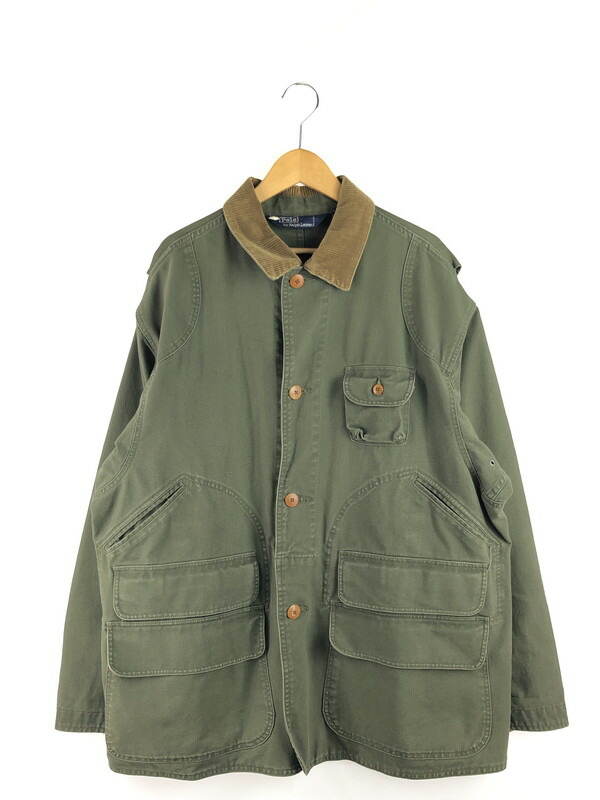 楽天市場】Polo Ralph Lauren Pique Hunting Jacket 茶 M ポロ