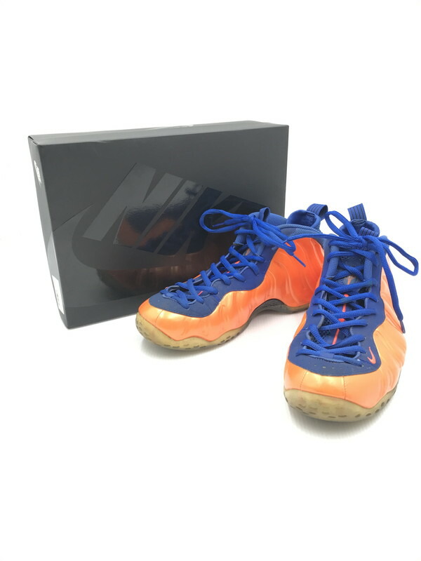 【中古品】【メンズ】 NIKE ナイキ AIR FOAMPOSITE ONE KNICKS 314996-801 エア フォームポジット ワン ニューヨークニックス スニーカー 靴 160-250816-rt-05-tag サイズ：28.5cm US10.5 カラー：NEW YORK KNICKS CRIMSON/GAME ROYAL/BLK 万代Net店画像