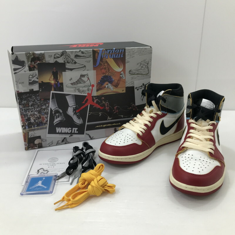 中古品Jordan 1×UNION 28cm ユニオン AJ1 NIKE ナイキ Union × Nike Air Jordan 1 Retro High OG NRG 