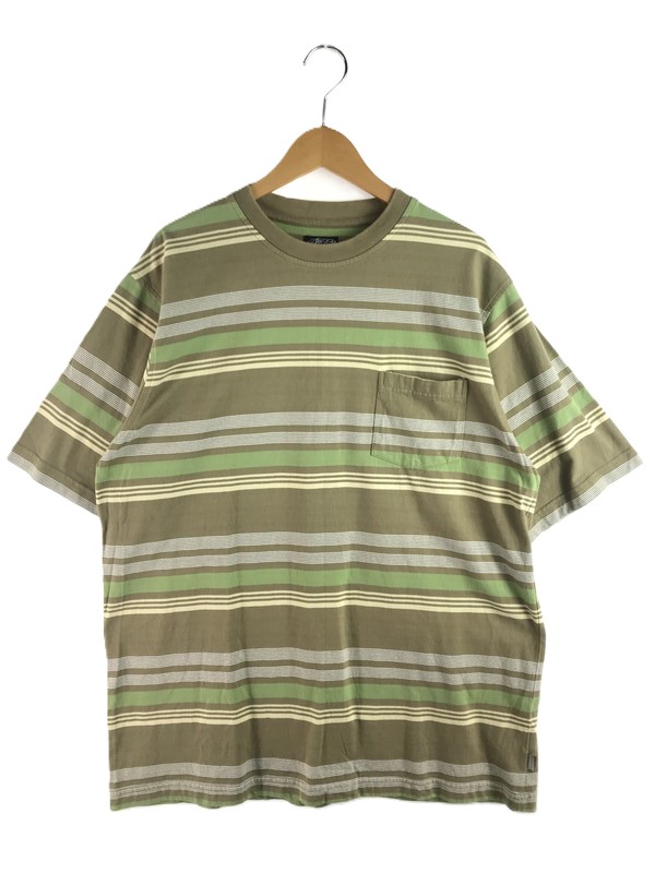 楽天市場】OZ製 80s STUSSY Border Pocket S/S Tee 黒 M OLD