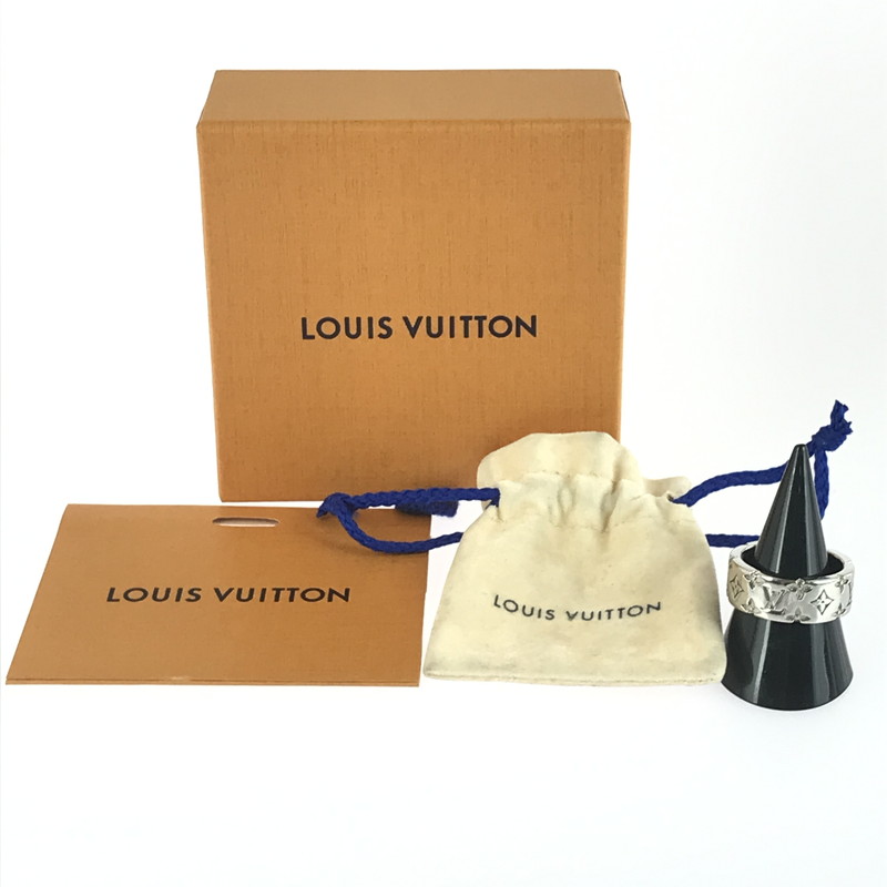 【中古品】【メンズ】 リング･LV モザイク M1182L 指輪 アクセサリー 179-250903-na-17-tag サイズ：L 約20号 カラー：シルバー 万代Net店｜万代Net店
