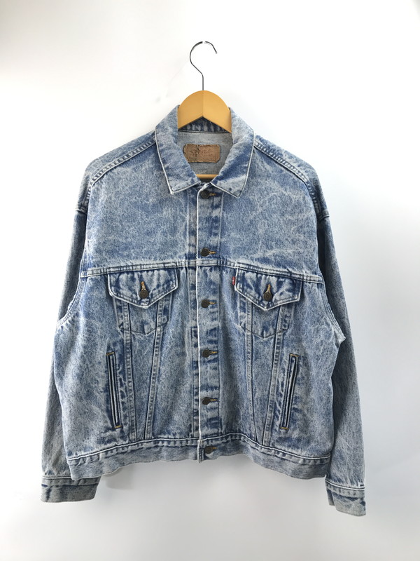 百貨店SALE 20%OFF~【中古品】【メンズ】 Levi\u0027s リーヴァイズジーンズ 80’s～90\u0027s VINTAGE DENIMJACKET 70507 80～90年月日 ヴィンテージ ジーンズ上衣 名取り草裏目じるし777 ライトアウター 146-250911-yy-26-tag 大きさ：L 色つや：点火装置青碧 生生世世Net店