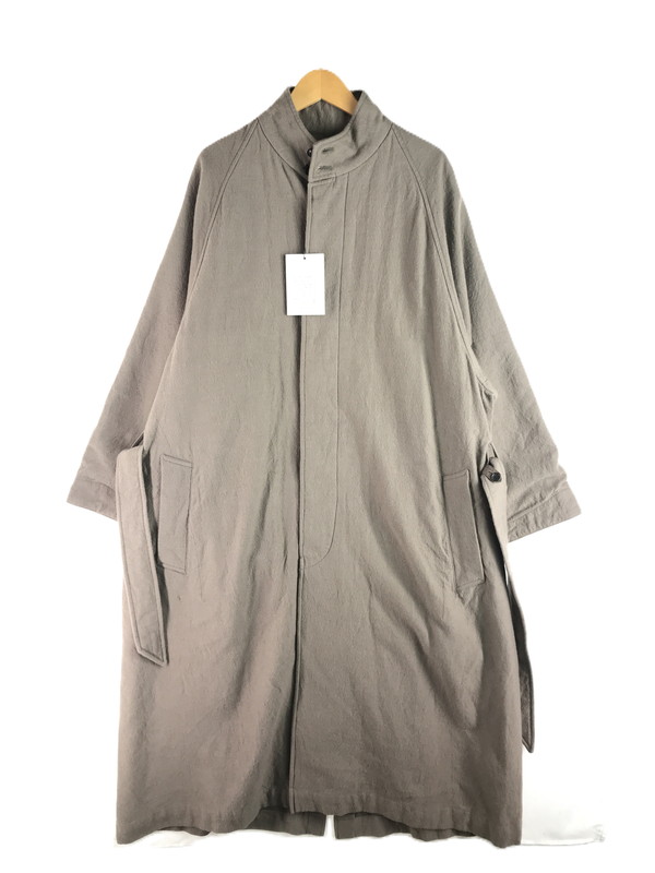 百貨店SALE 20%OFF~【中古品】【メンズ】  RAKINES ラキネス SWCH TEARS COAT 06S21FW082C ティアーズ 厚地の外套 羊毛 ロング厚地の外套 アウター 140-250912-hi-08-tag 大きさ：2 色つや：MOCHA BROWN 生生世世Net店