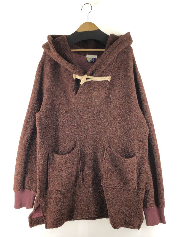 【中古品】【メンズ】 FACETASM ファセッタズム WOOL HOODED SWEATASHIRTS RED OA-SW-M02 ウールフーデッド スウェットシャツ アウター 140-250930-rt-05-tag サイズ:L~XL カラー:レッド系 万代Net店