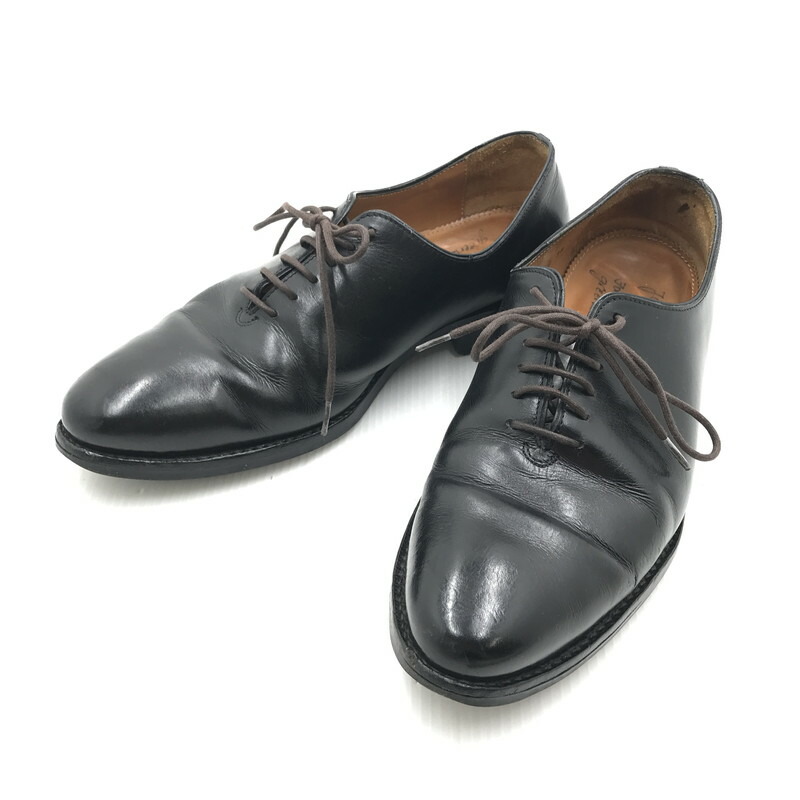 UNITED ARROWS Jalan Sriwijaya 黒　40 別注】＜Jalan Sriwijaya＞5アイ キャップトウ 外羽根 ビブラム