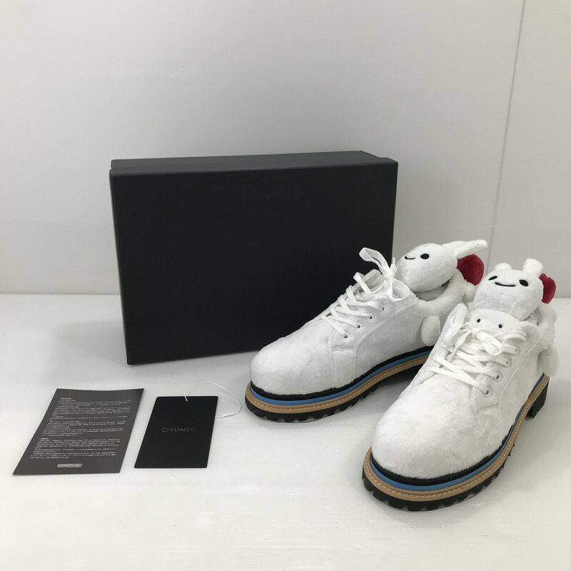 【中古品】【メンズ】 CUNE キューン BUNNY SHOES TCNWO01 うさちゃんシューズ スニーカー 靴 162-251016-rt-15-tag サイズ：26.5cm カラー：ホワイト 万代Net店
