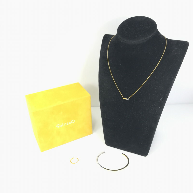 【値下げ不可】SoireeOソワレオー Nネックレス 楽天市場】【中古】SoireeO｜ソワレ・オー N ネックレス ゴールド