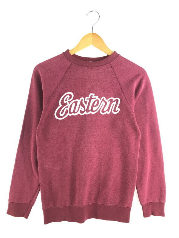 【中古品】【メンズ】 EASTERN イースタン 70'S RAGLAN SLEEVE SWEATSHIRT 70年代 ラグラン スリーブ スウェット トレーナー 146-251027-na-01-tag サイズ：M カラー：レッド系 万代Net店 8,131円