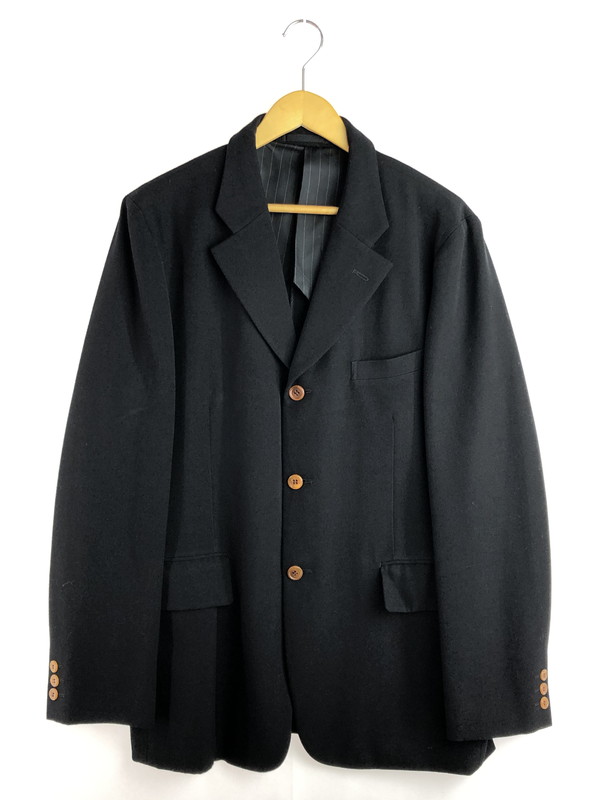 【現況乗り合い船品】【メンズ】  3B TAILORED JACKET PG-J070 02AW テーラード 上衣 四つ物の黒期 140-251102-na-07-tag 大きさ：L 色合い：黒いこと 万劫末代Net店